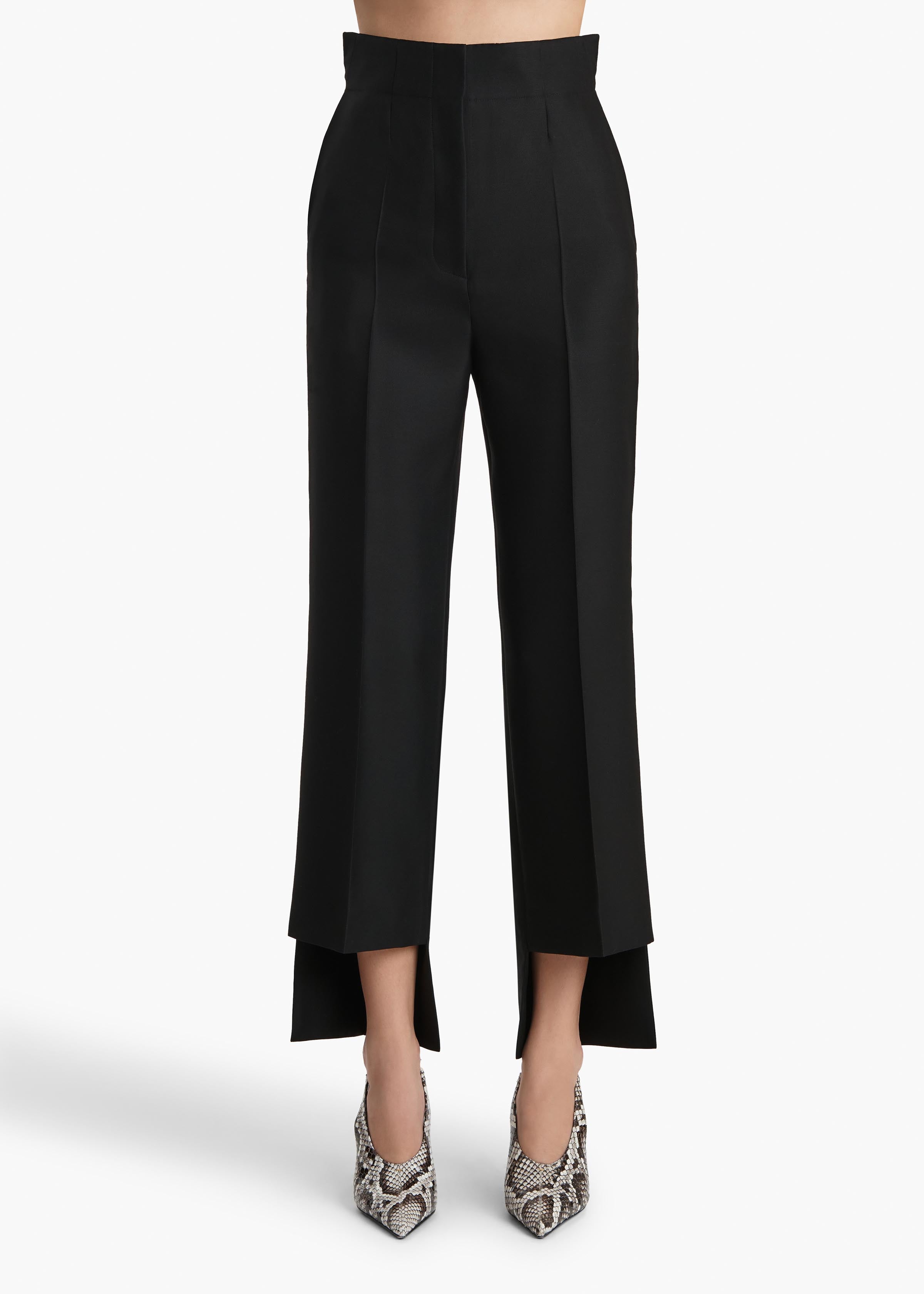 RAE PANT BLACK WOOL 3192582 200 B