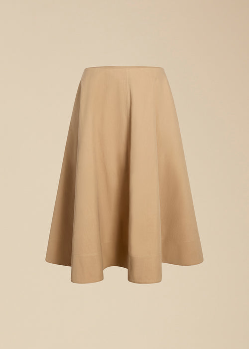 The Renta Skirt in Beige