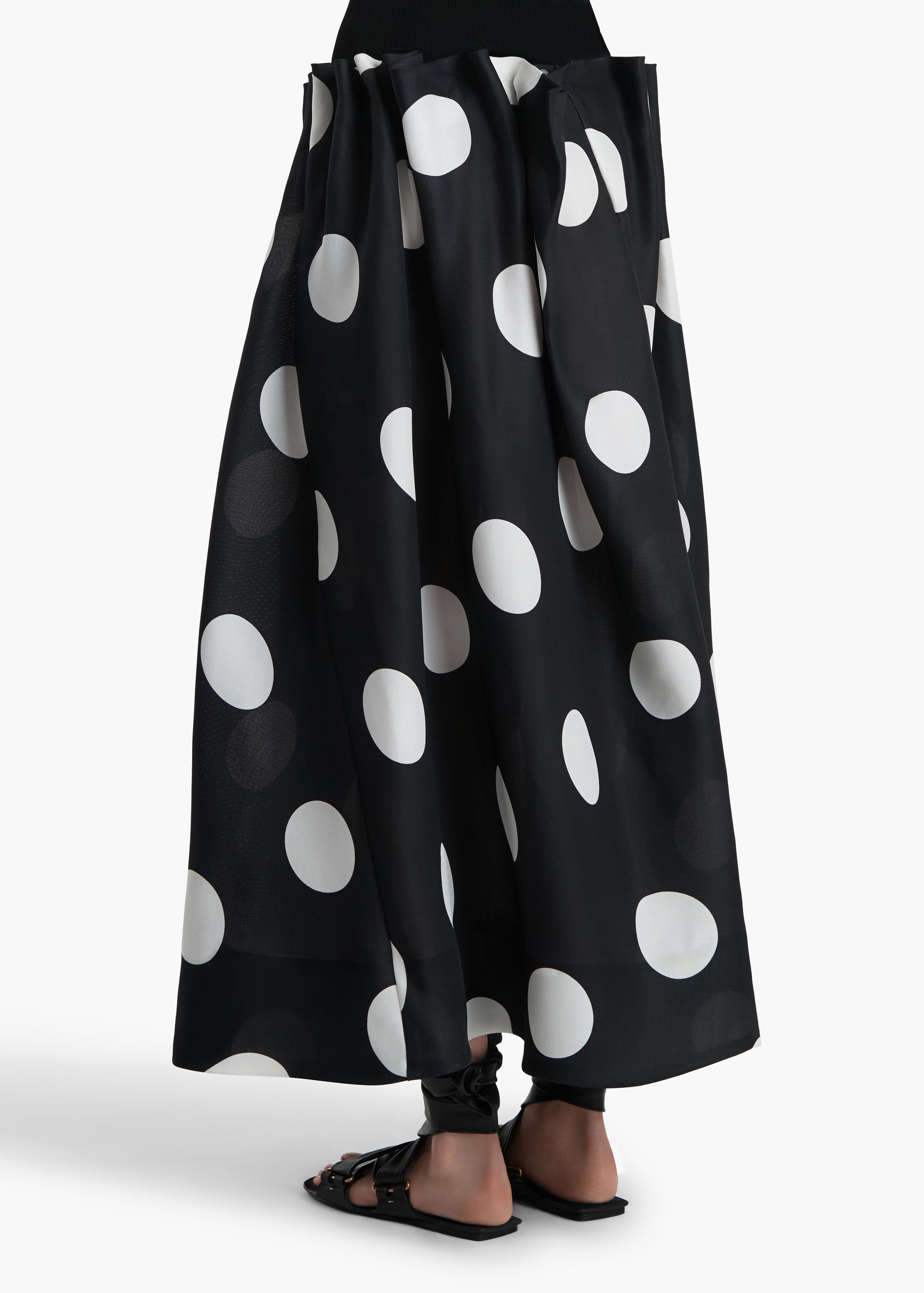 RILEY SKIRT LARGE DOT BLACK 41823020 661 C