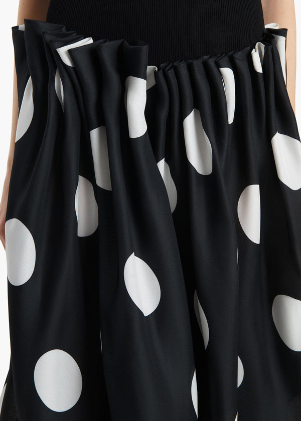 RILEY SKIRT LARGE DOT BLACK 41823020 661 D