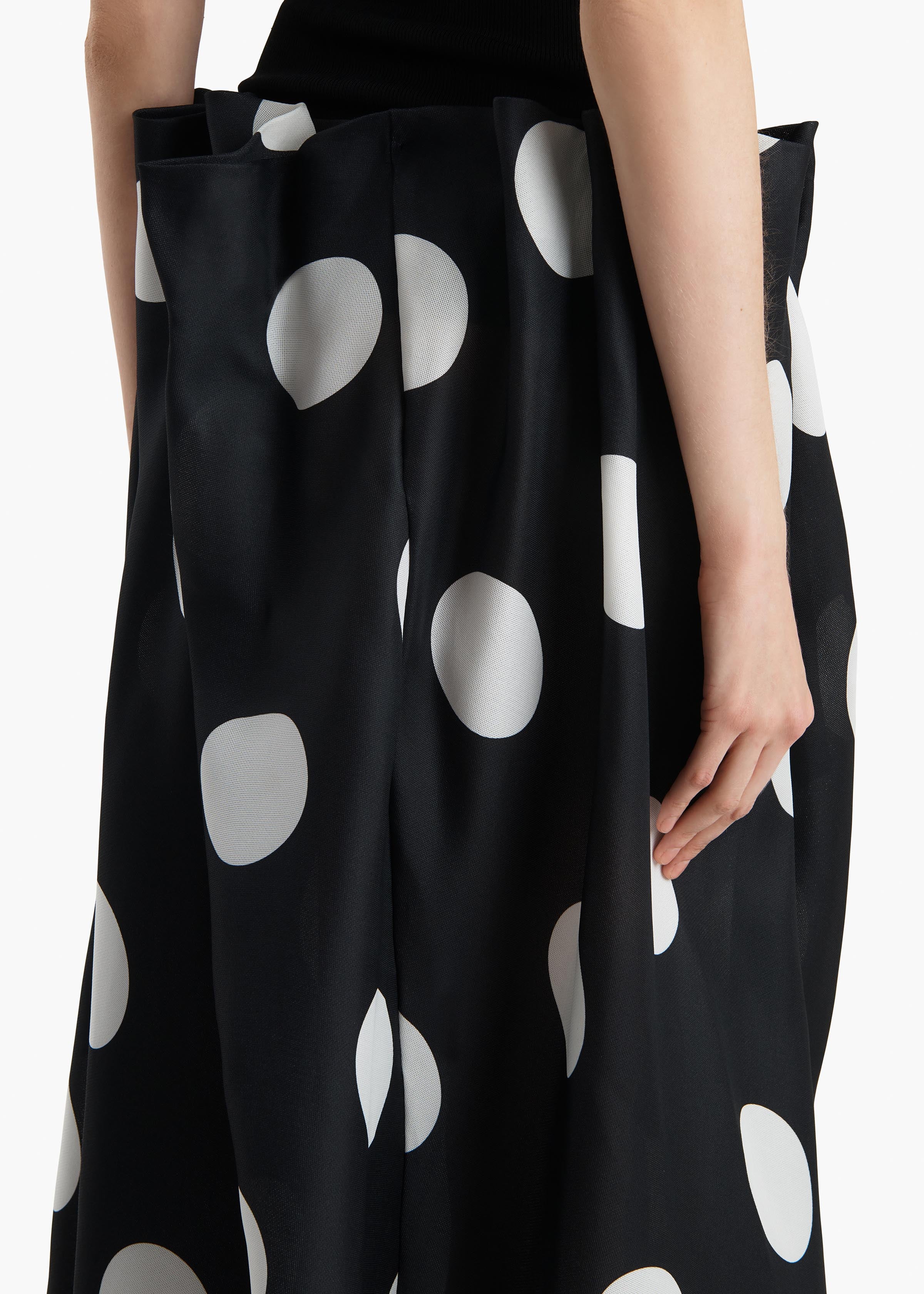 RILEY SKIRT LARGE DOT BLACK 41823020 661 E