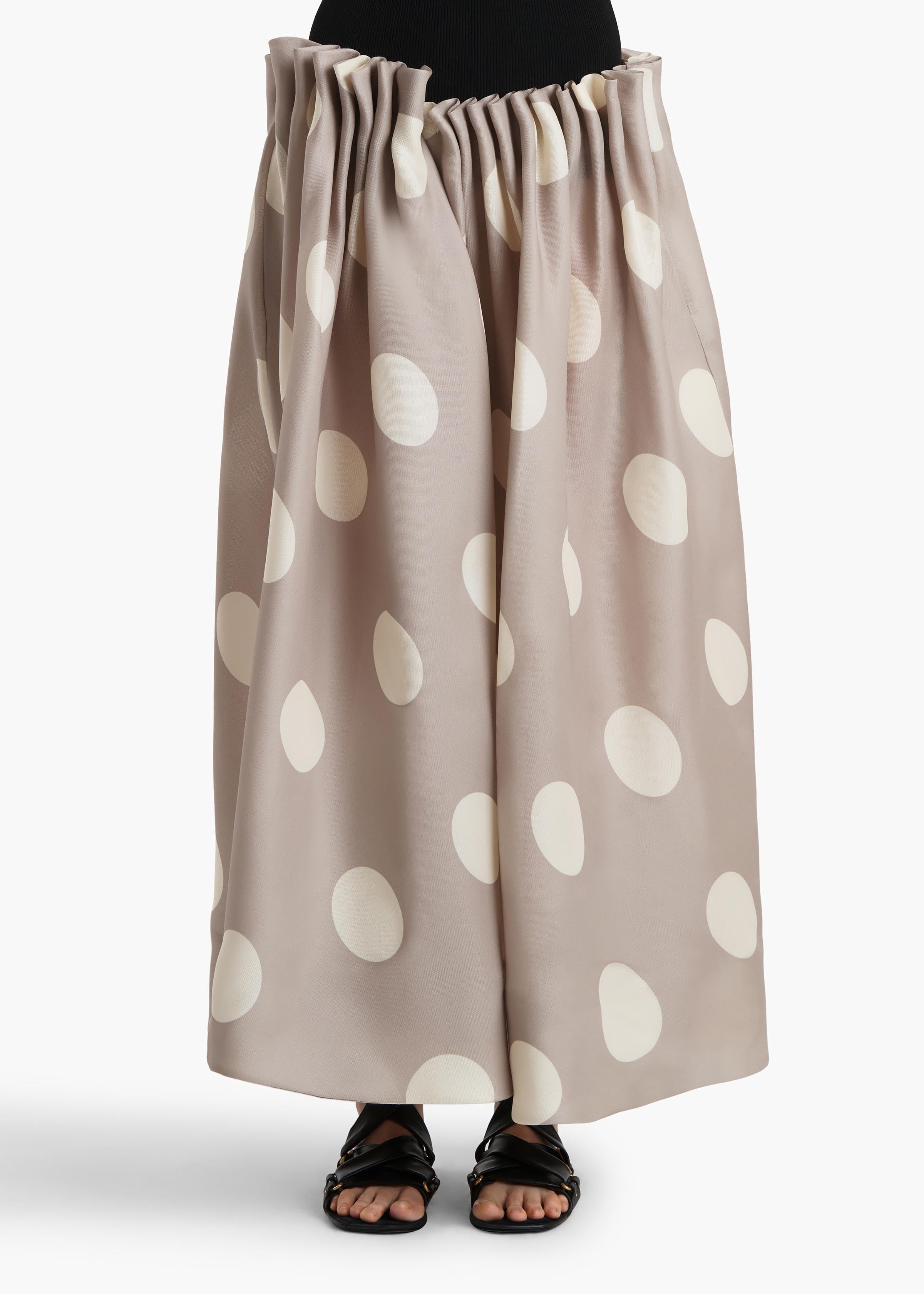 RILEY SKIRT LARGE DOT TEA STAIN 41823020 660 B