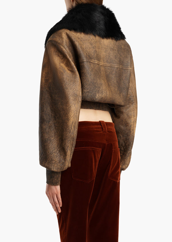 ROCCO JACKET DARK BROWN 6265787 950 C