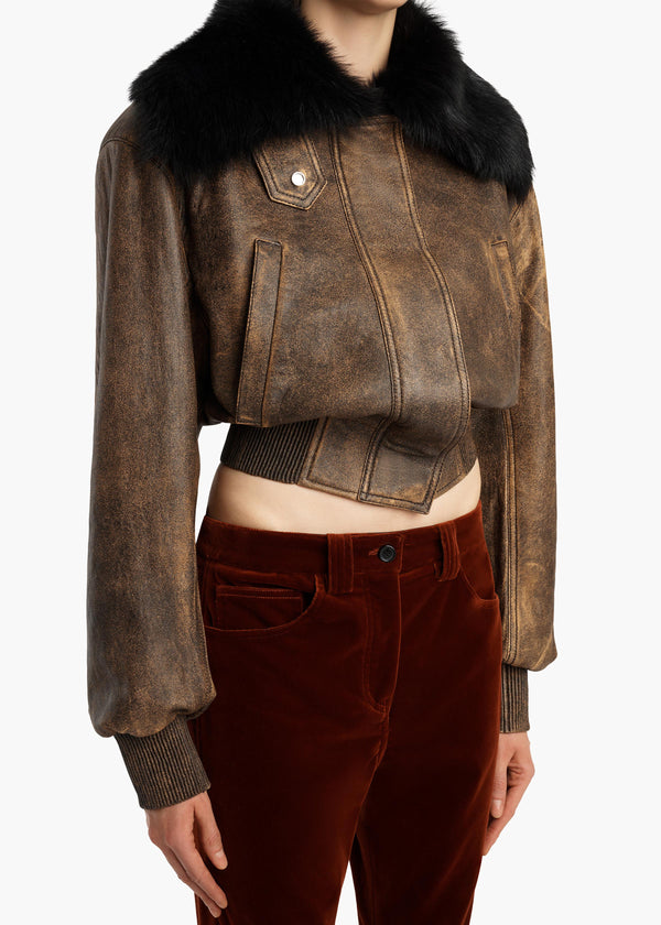 ROCCO JACKET DARK BROWN 6265787 950 D