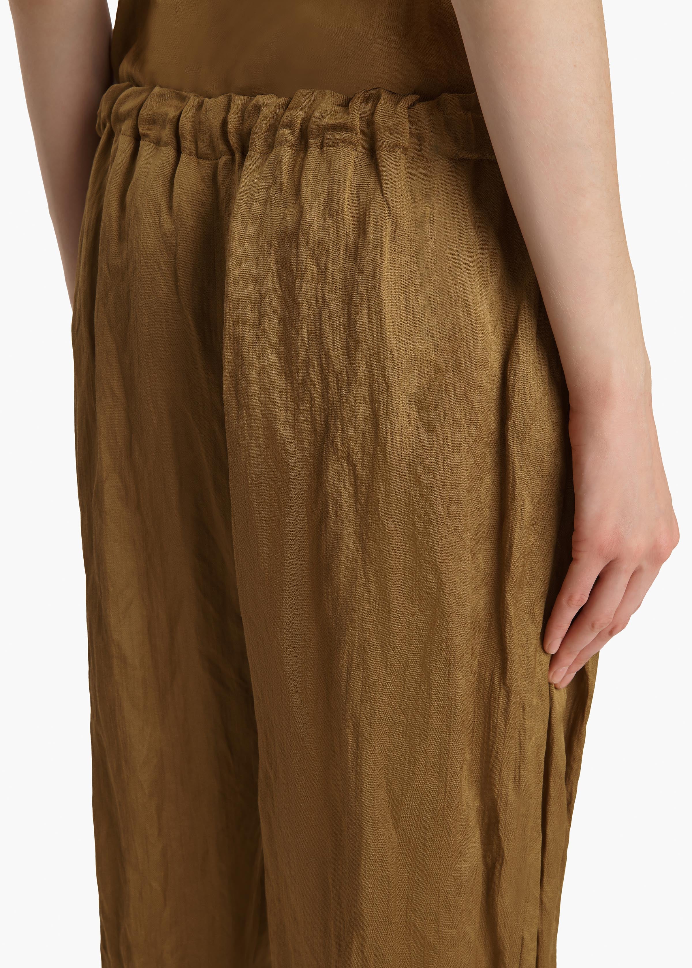 Rohen Pant in Golden Ochre – KHAITE