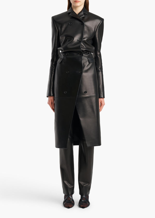 ROLON COAT BLACK 71621012 200 A STYLED
