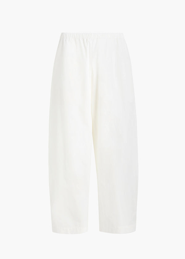 ROMA PANT CHALK POPLIN 3212195 168 GHOST