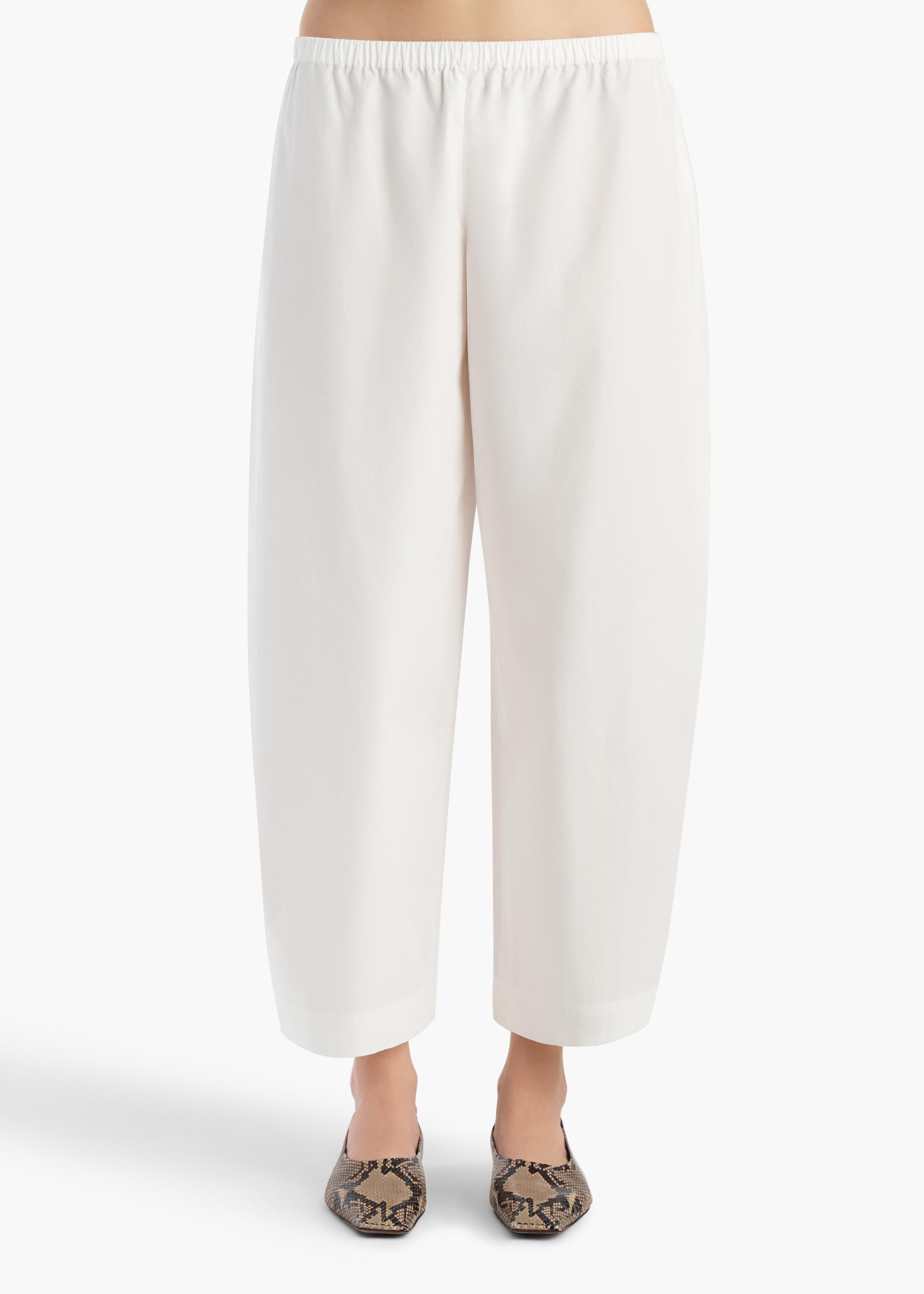 KHAITE  - Roma Pant in Chalk