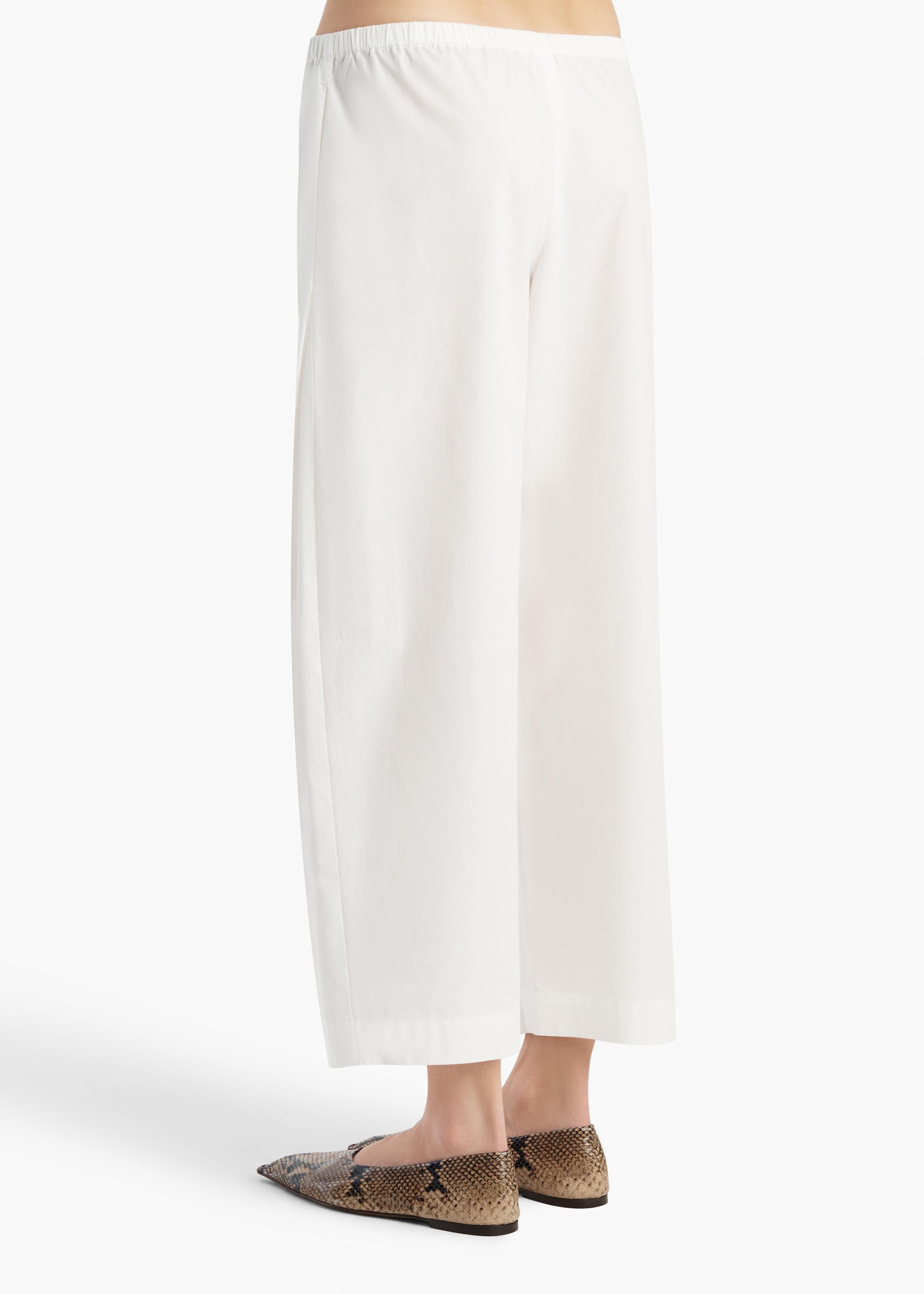 KHAITE  - Roma Pant in Chalk