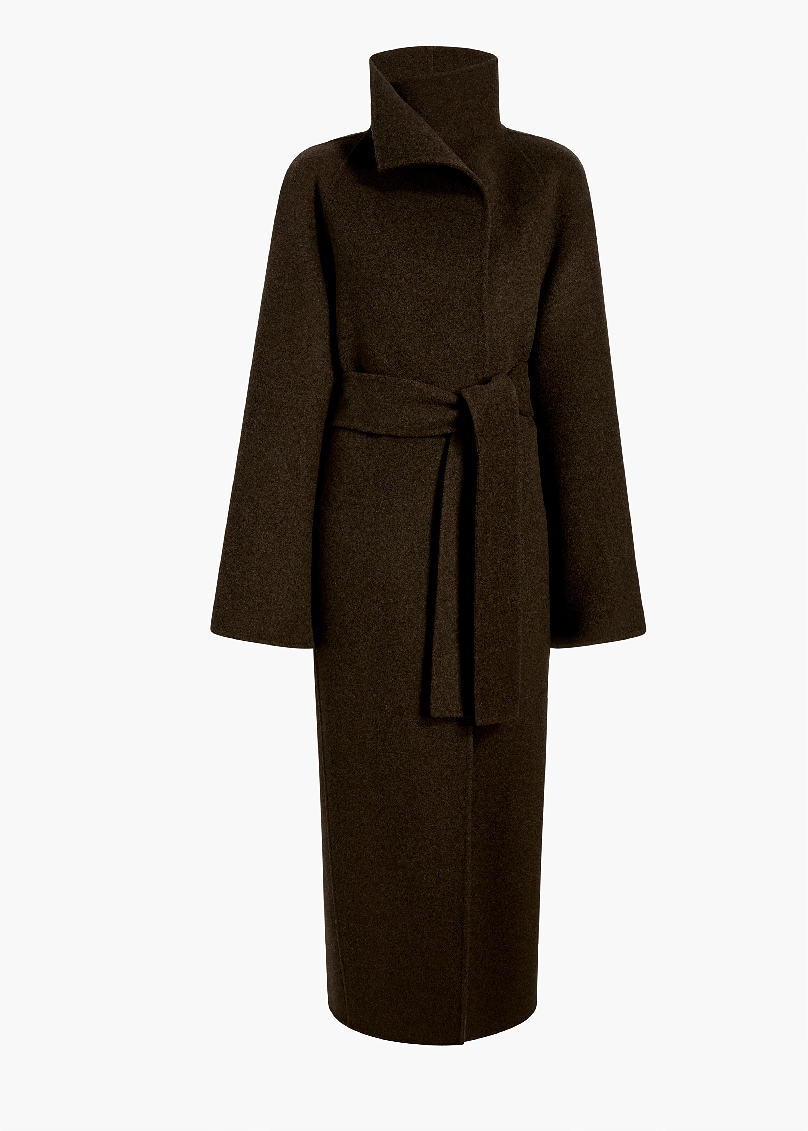 KHAITE  - Romare Coat in Army Melange