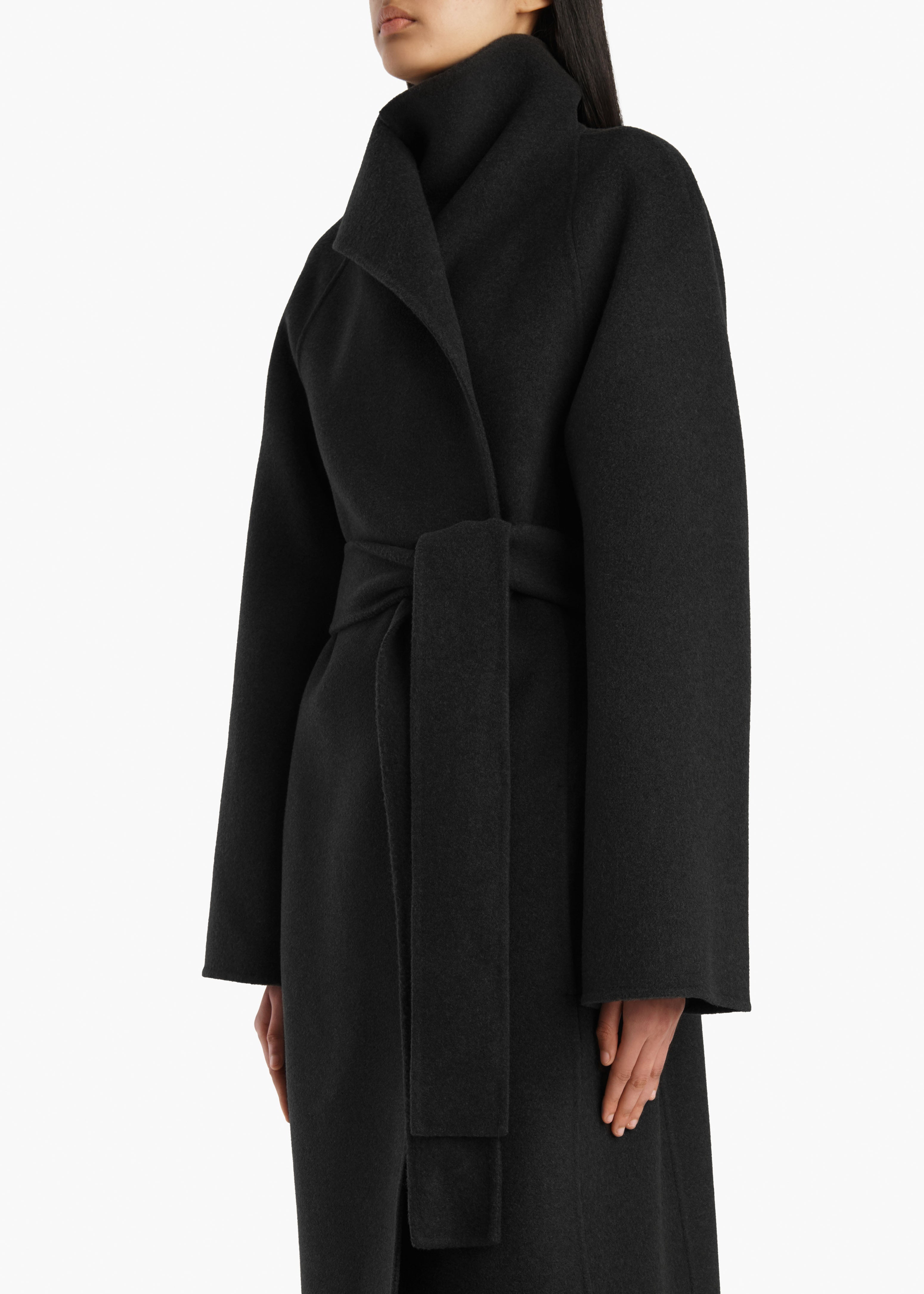 Romare Coat in Charcoal