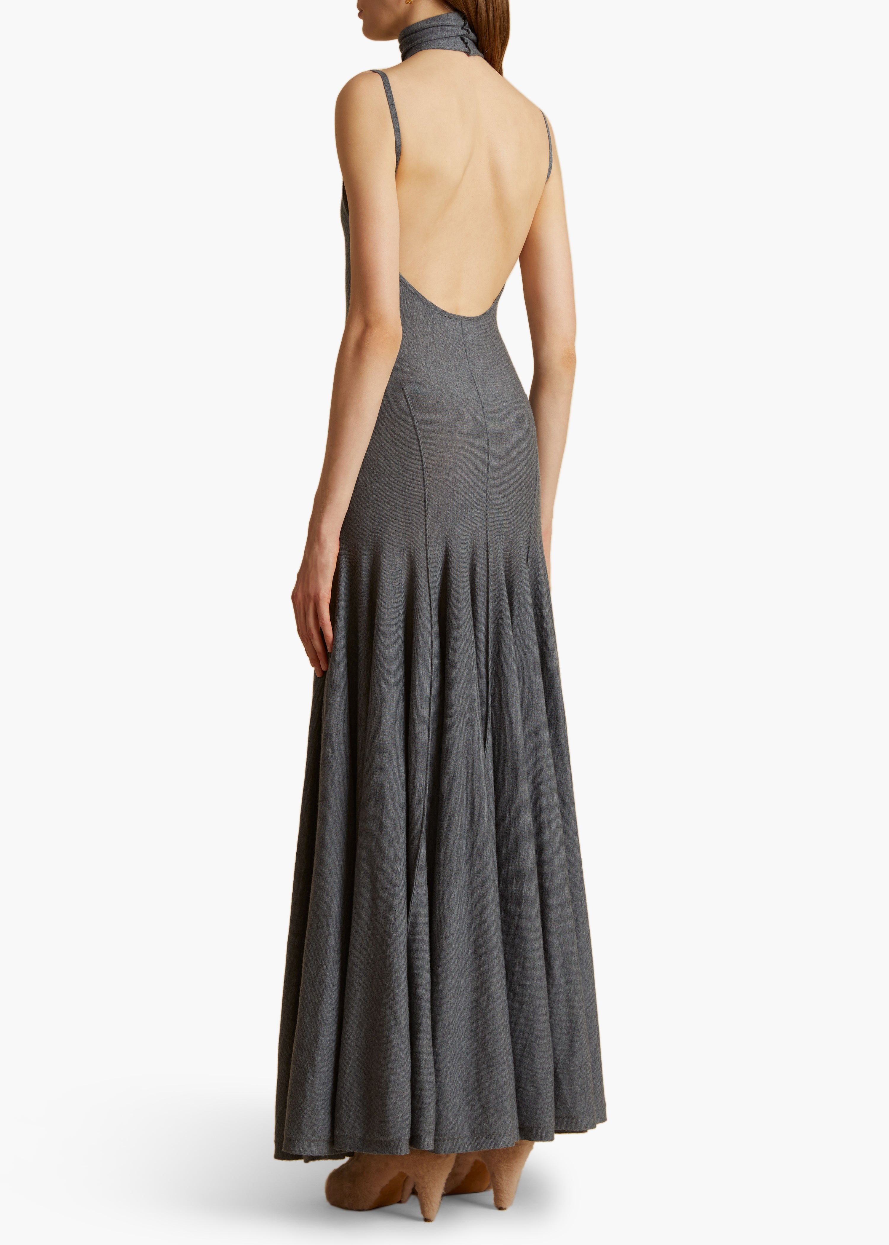 Romee Dress in Sterling BACK VIEW