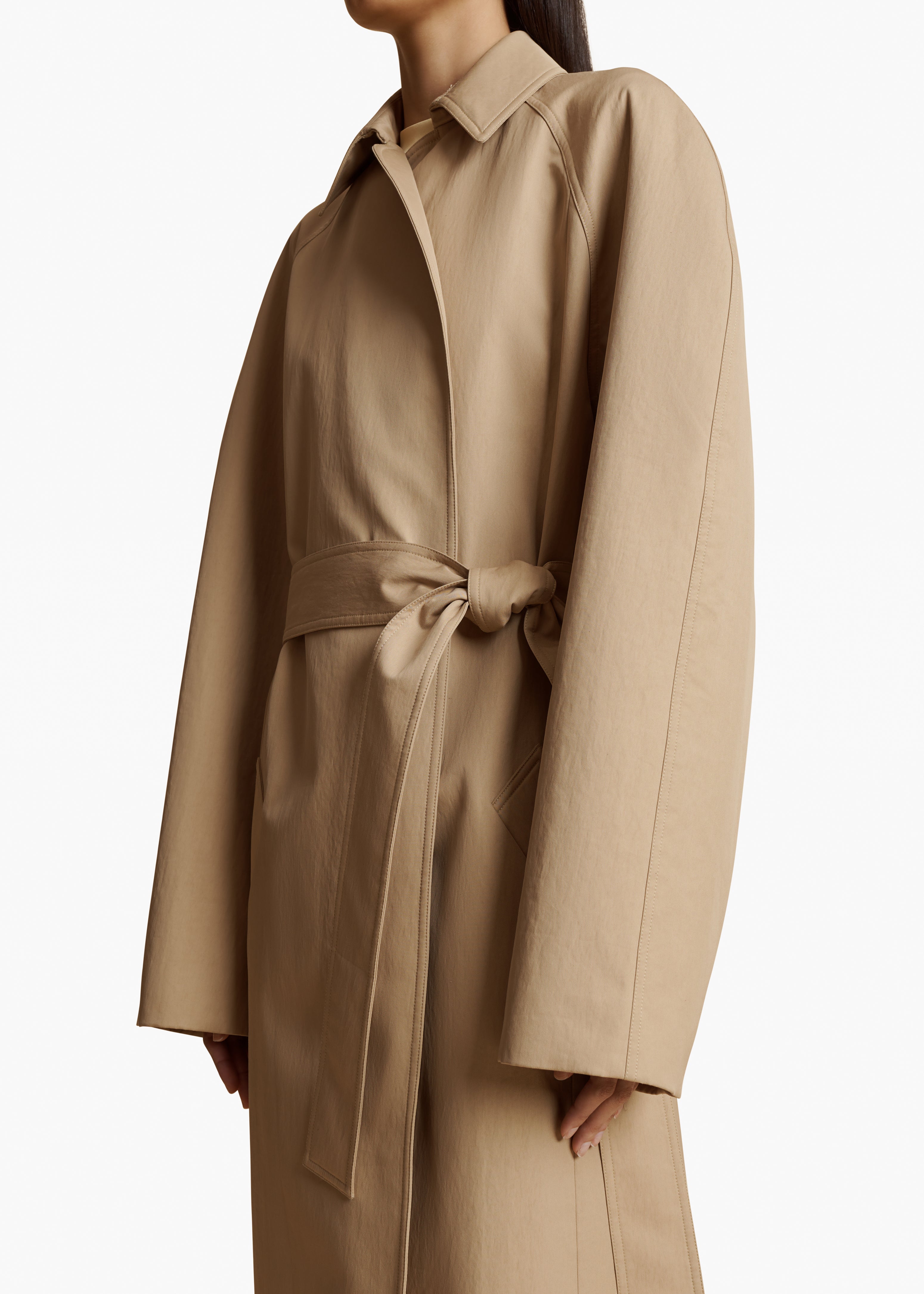 ROTH COAT IN BEIGE DETAIL 3