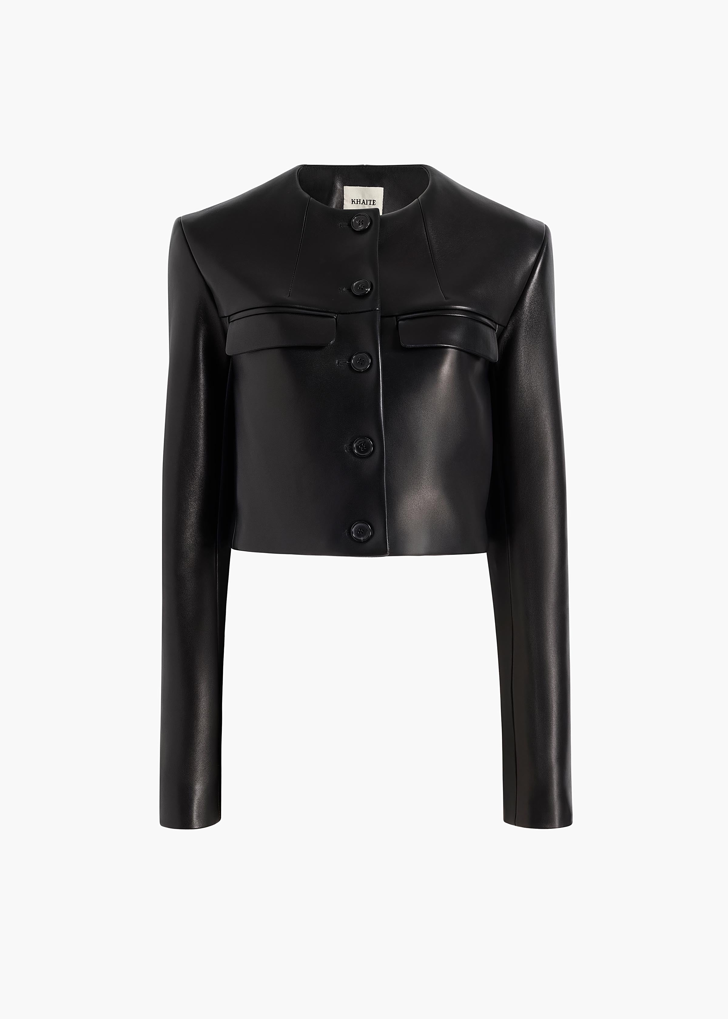 Roto Jacket in Black Leather