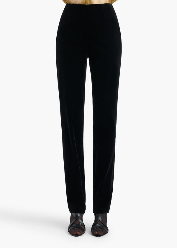 Ryden Pant in Black Velvet