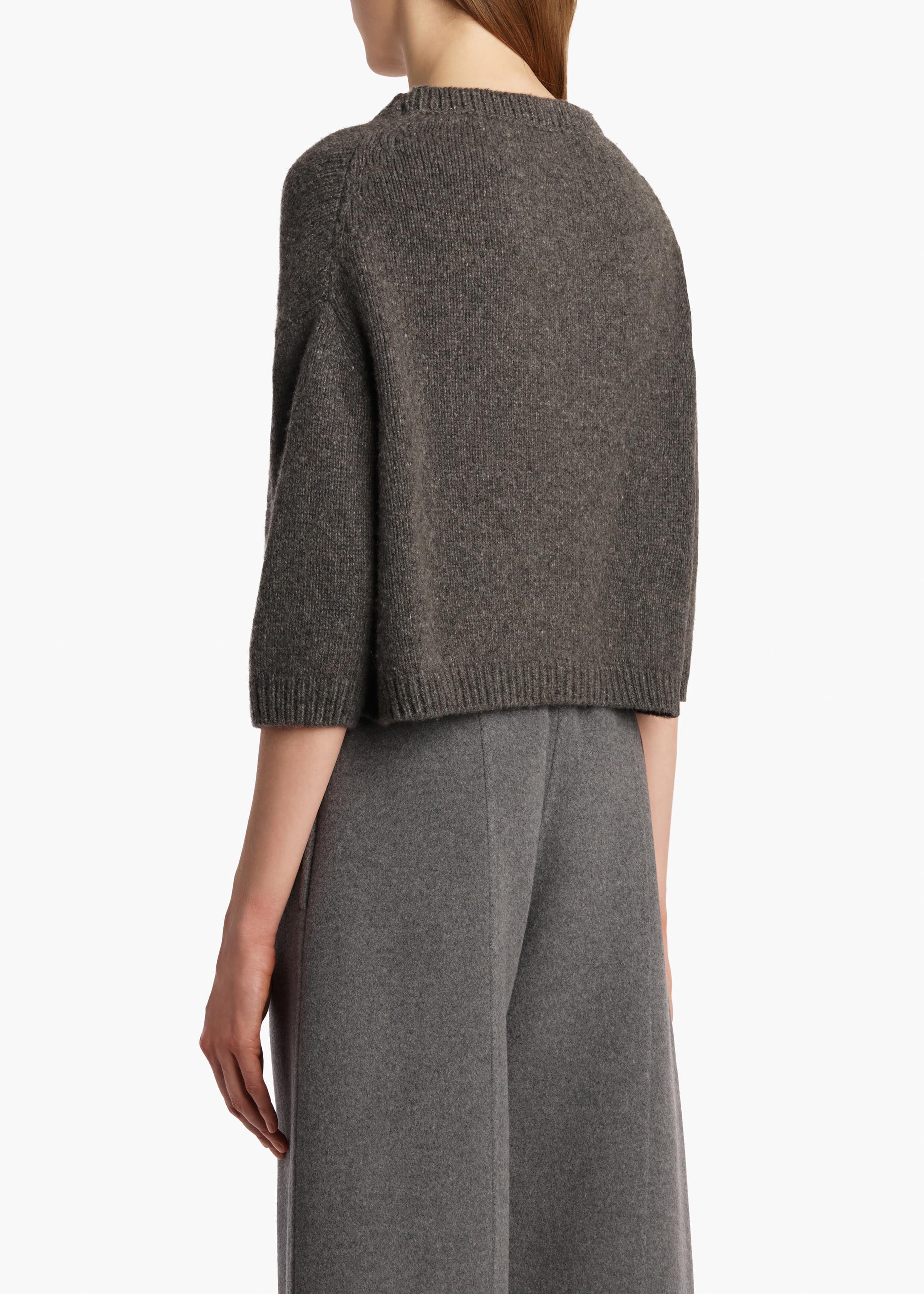 KHAITE  - Sabina Sweater in Stone
