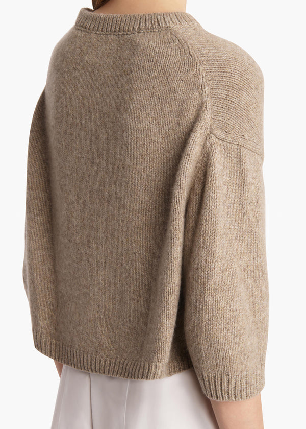 Sabina Sweater in Sepia DETAILED VIEW 2