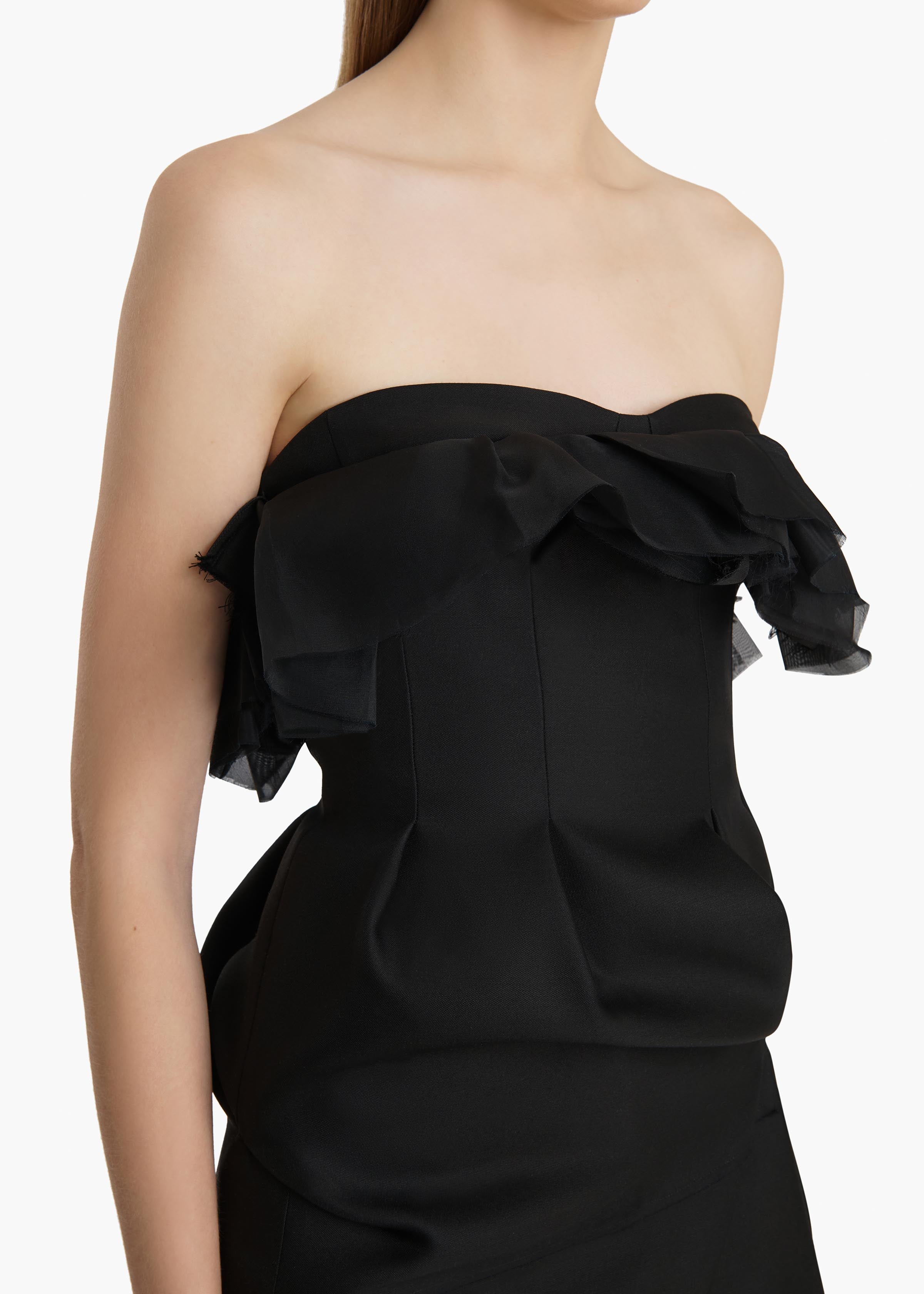 Salm Dress in Black