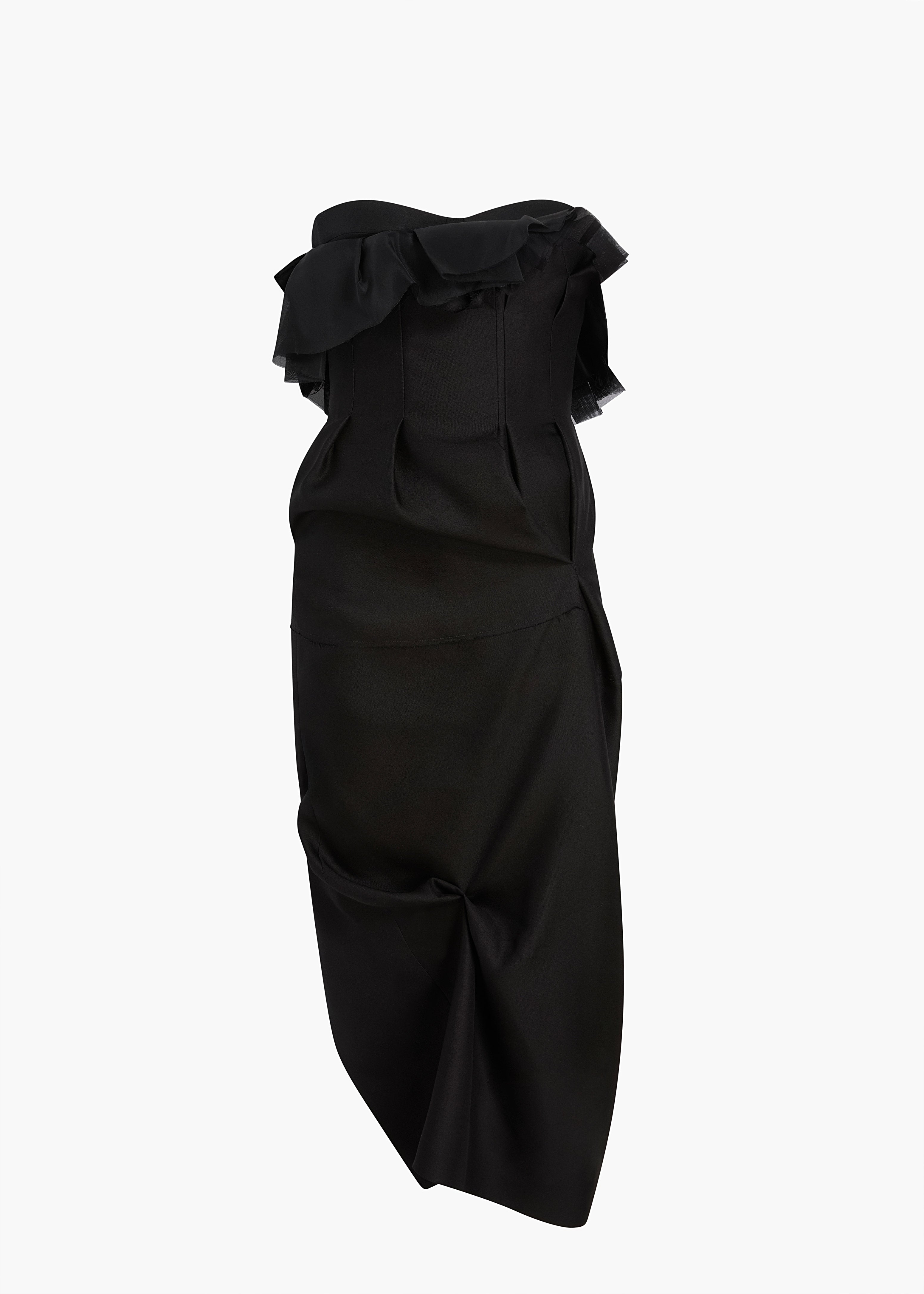 SALM DRESS BLACK 5610582 200 GHOST