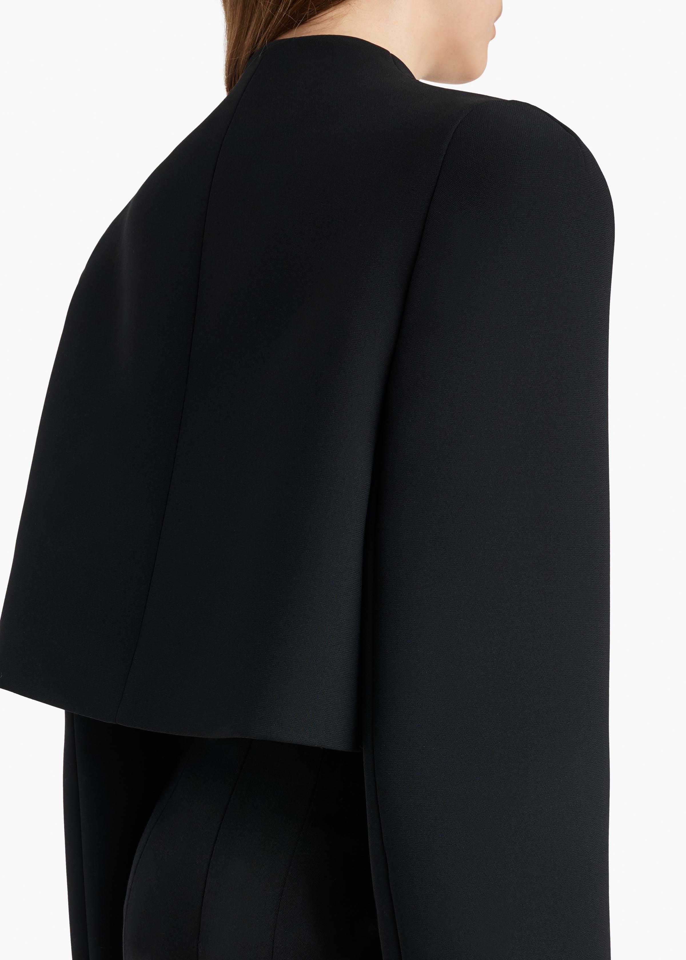 KHAITE  - Samo Jacket in Black Crepe