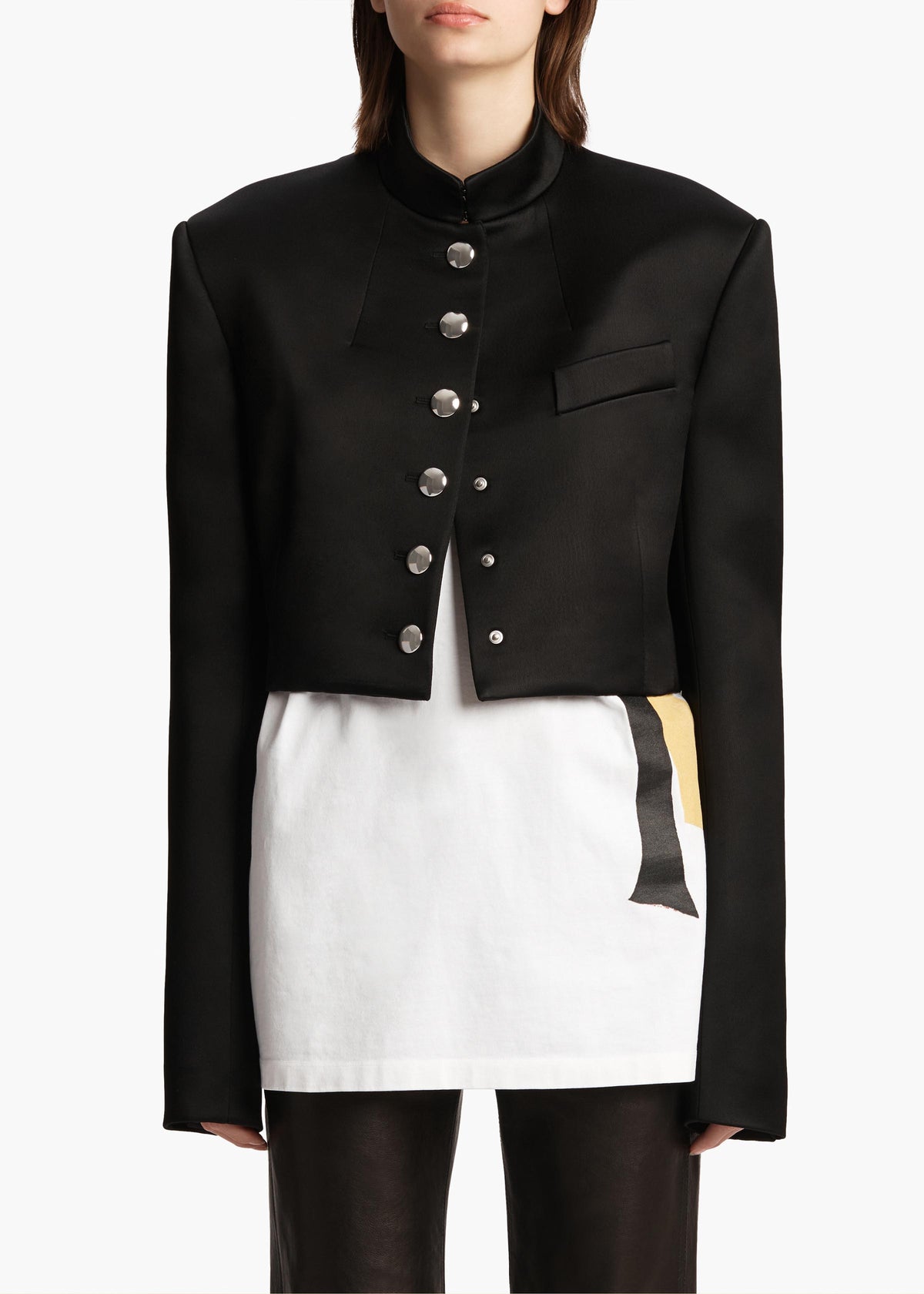 Samuelson Jacket in Black – KHAITE