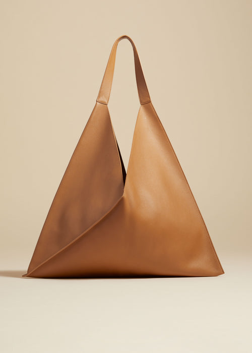 The Sara Tote in Nougat Leather