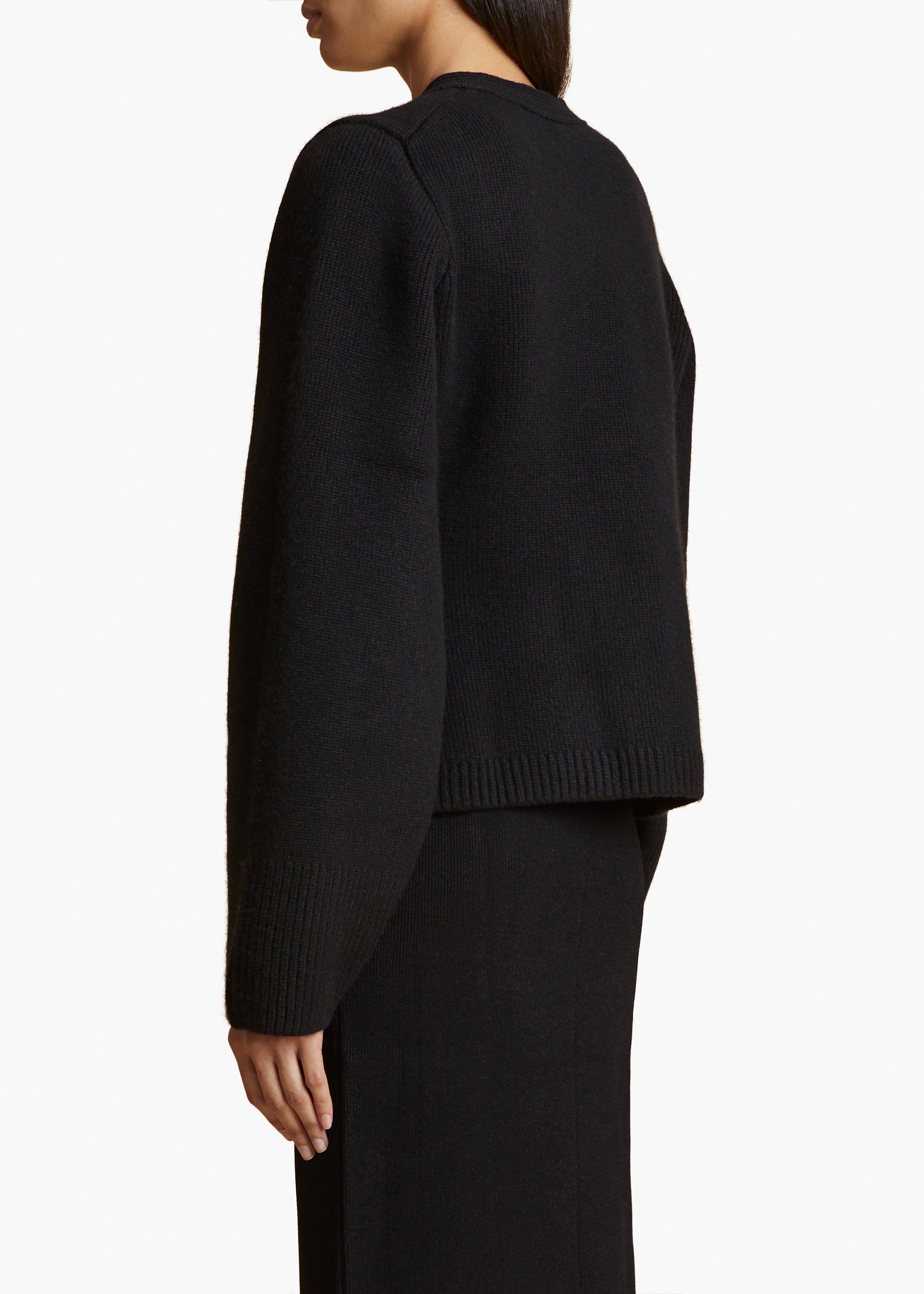 Scarlet Cardigan in Black