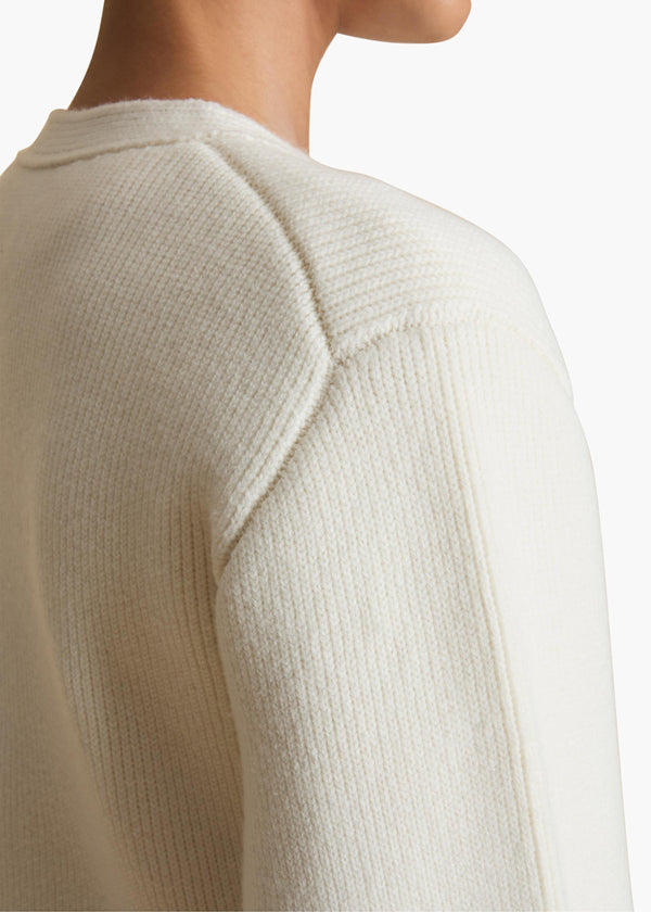 SCARLET SWEATER IN GLAZE DETAILED VIEW 1