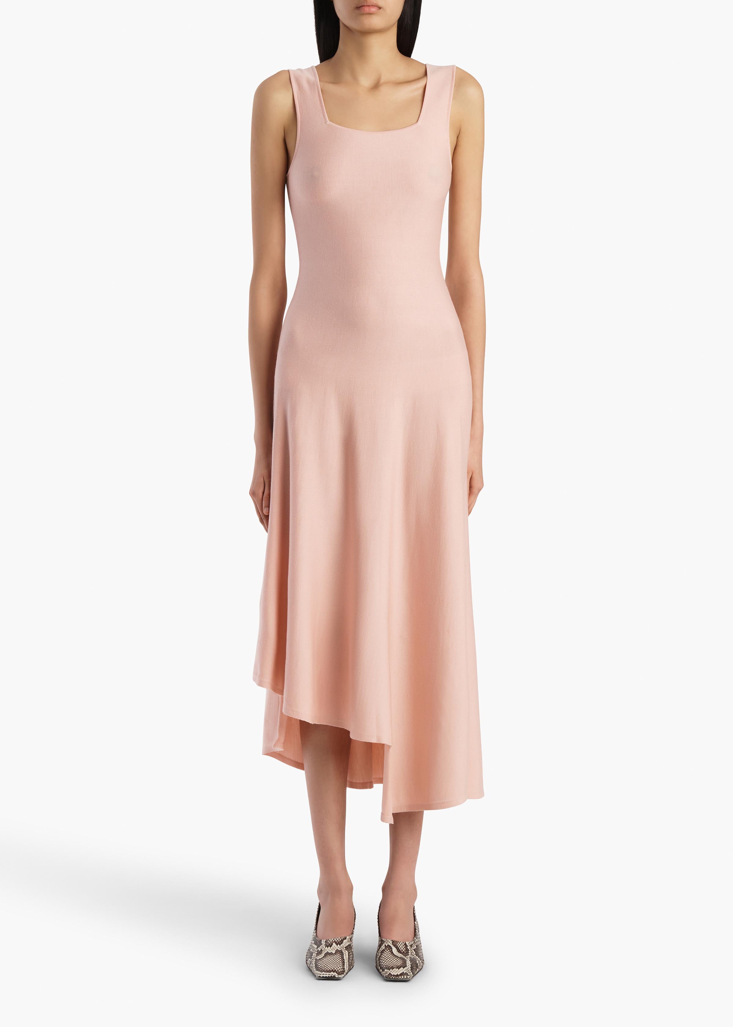 Seberg Dress in Dusty Rose