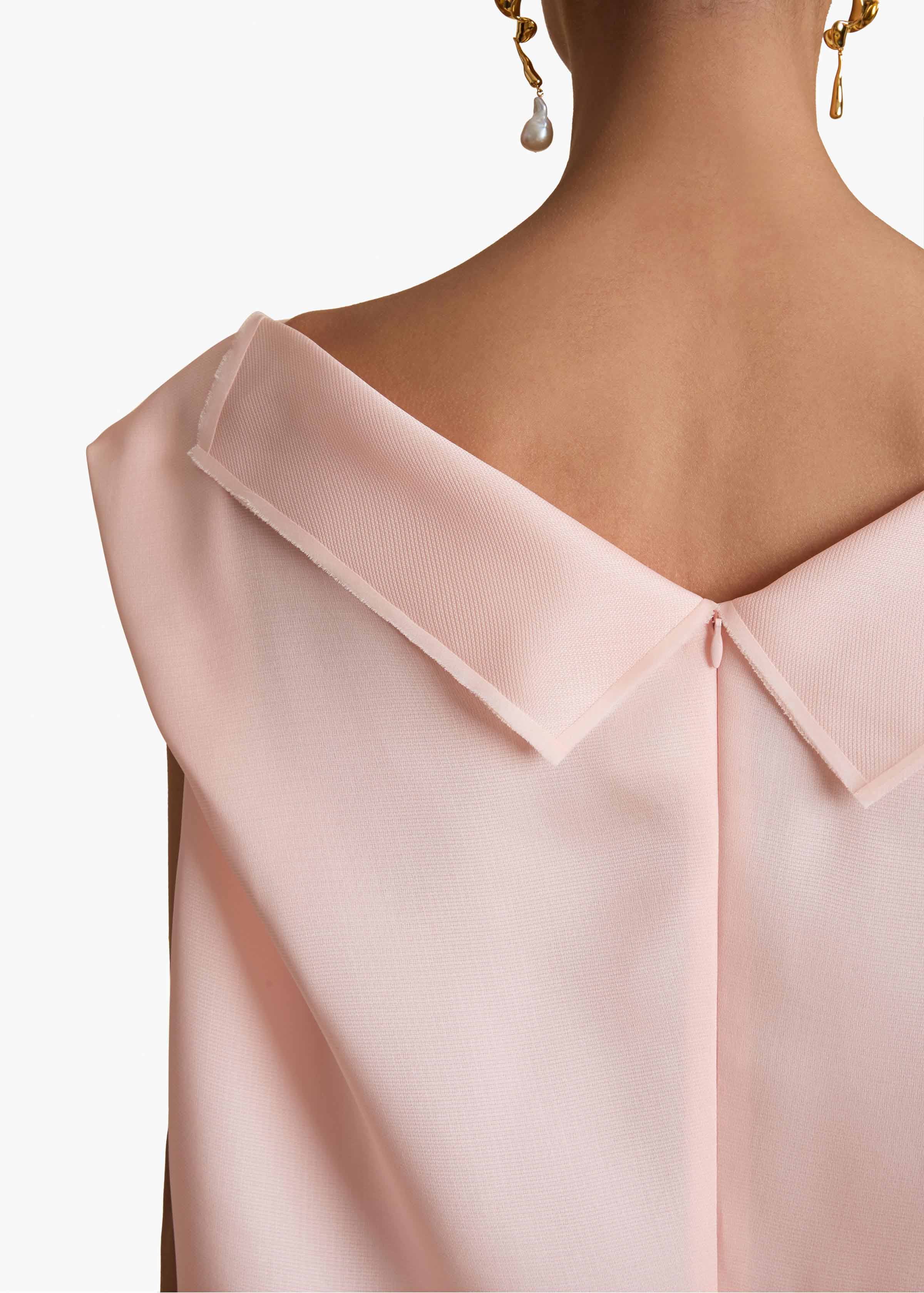 Selly Top in Soft Pink DETAILED VIEW 1