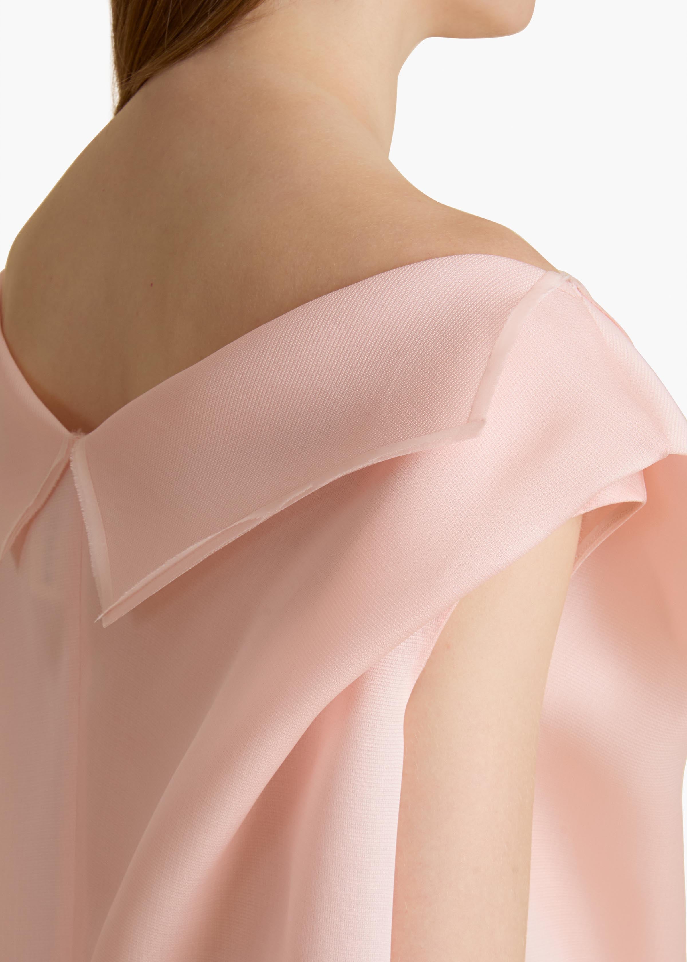 Selwyn Dress in Soft Pink DETAILED VIEW 1