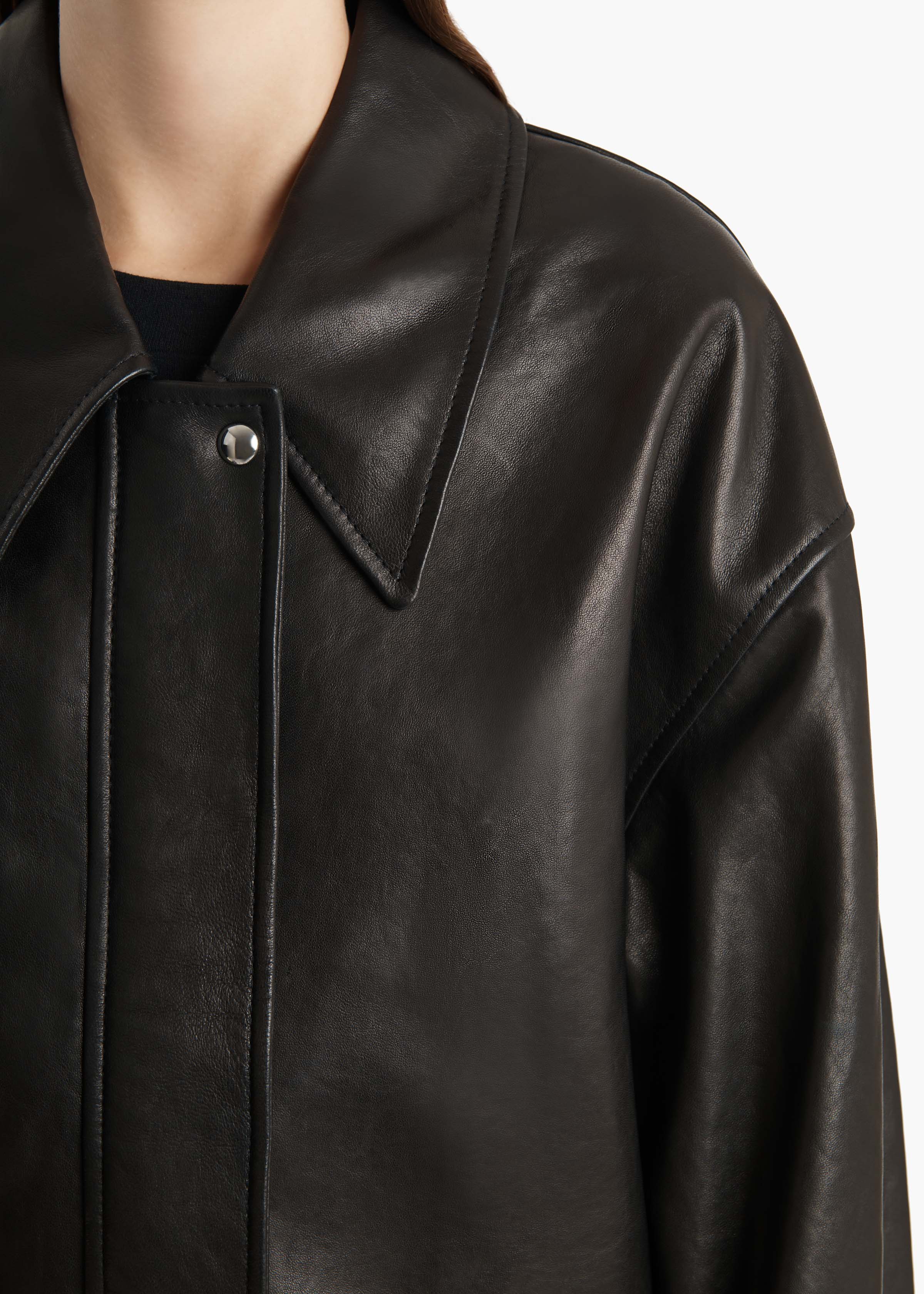 Shelman Jacket in Black – KHAITE