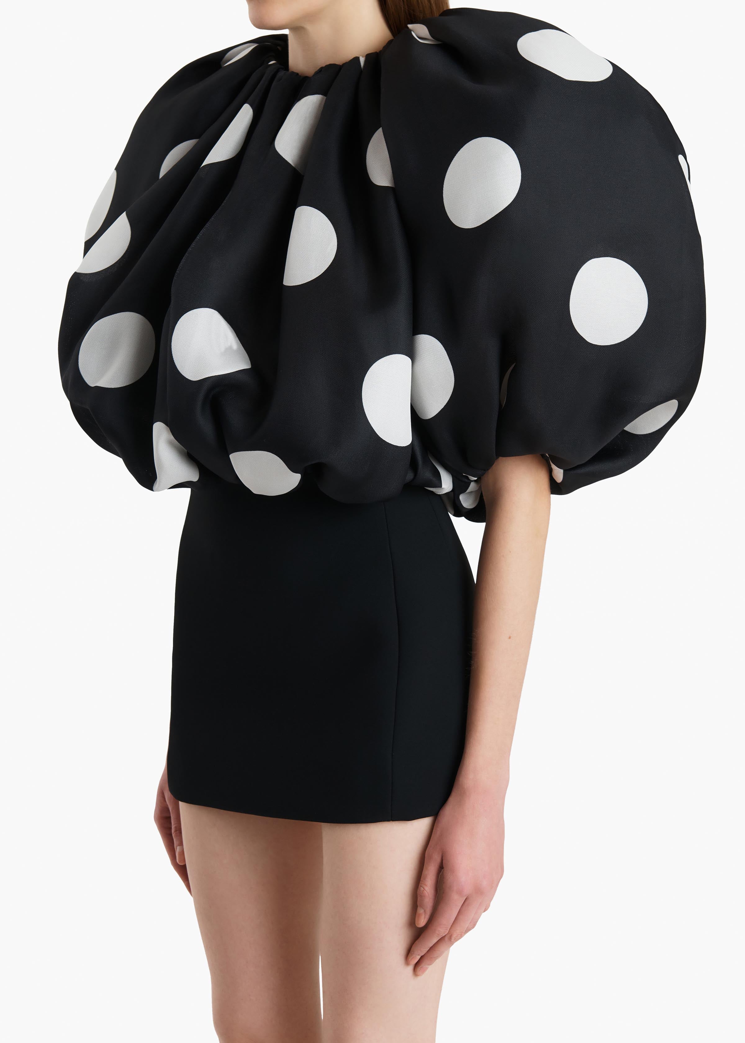 SIEL DRESS MEDIUM DOT BLACK 56123020 663 D