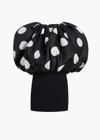 SIEL DRESS MEDIUM DOT BLACK 56123020 663 GHOST