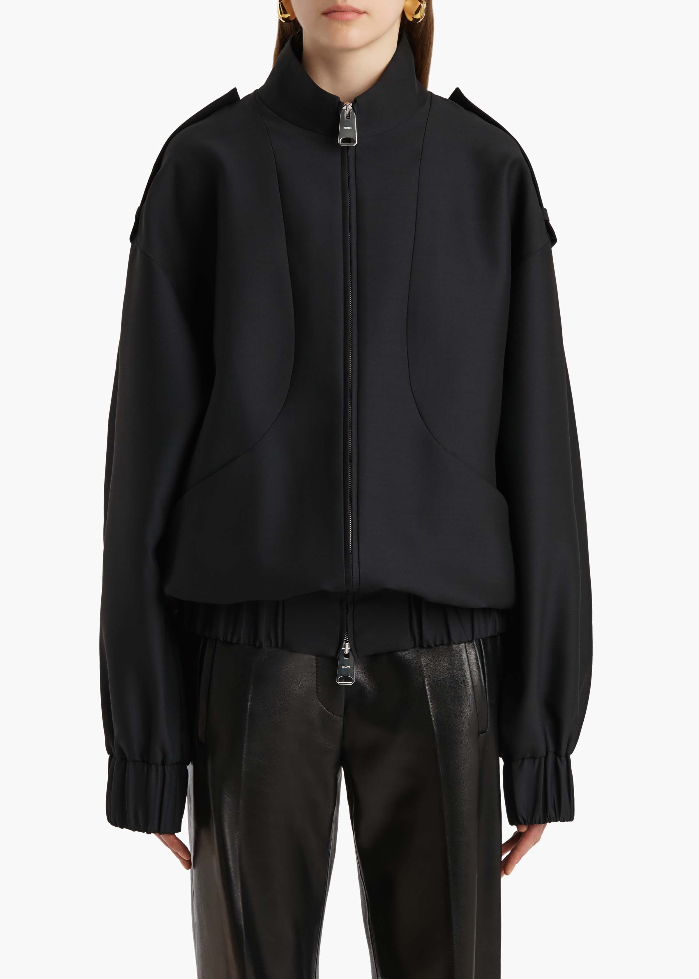 Sigi Jacket in Black – KHAITE