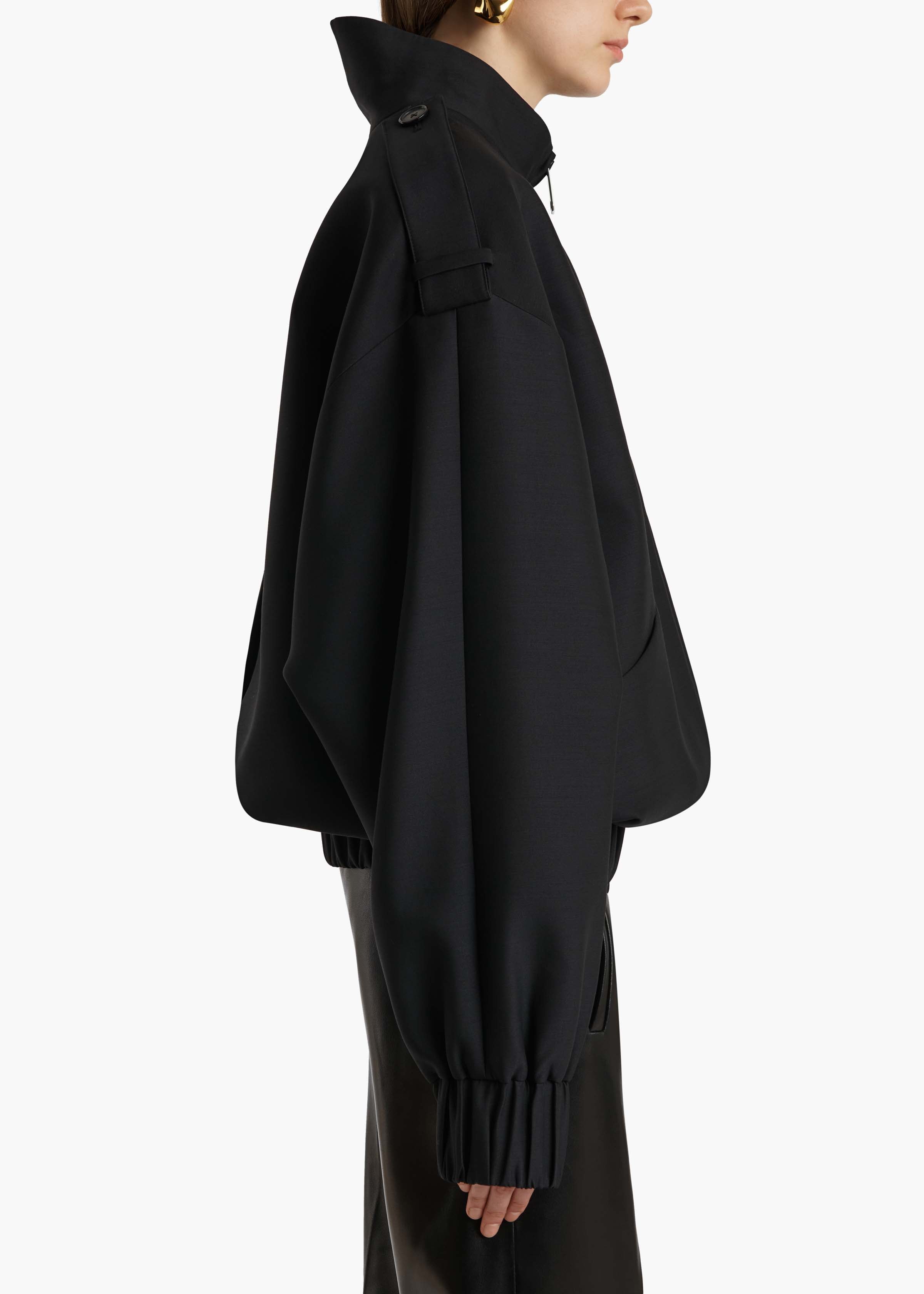 Sigi Jacket in Black – KHAITE