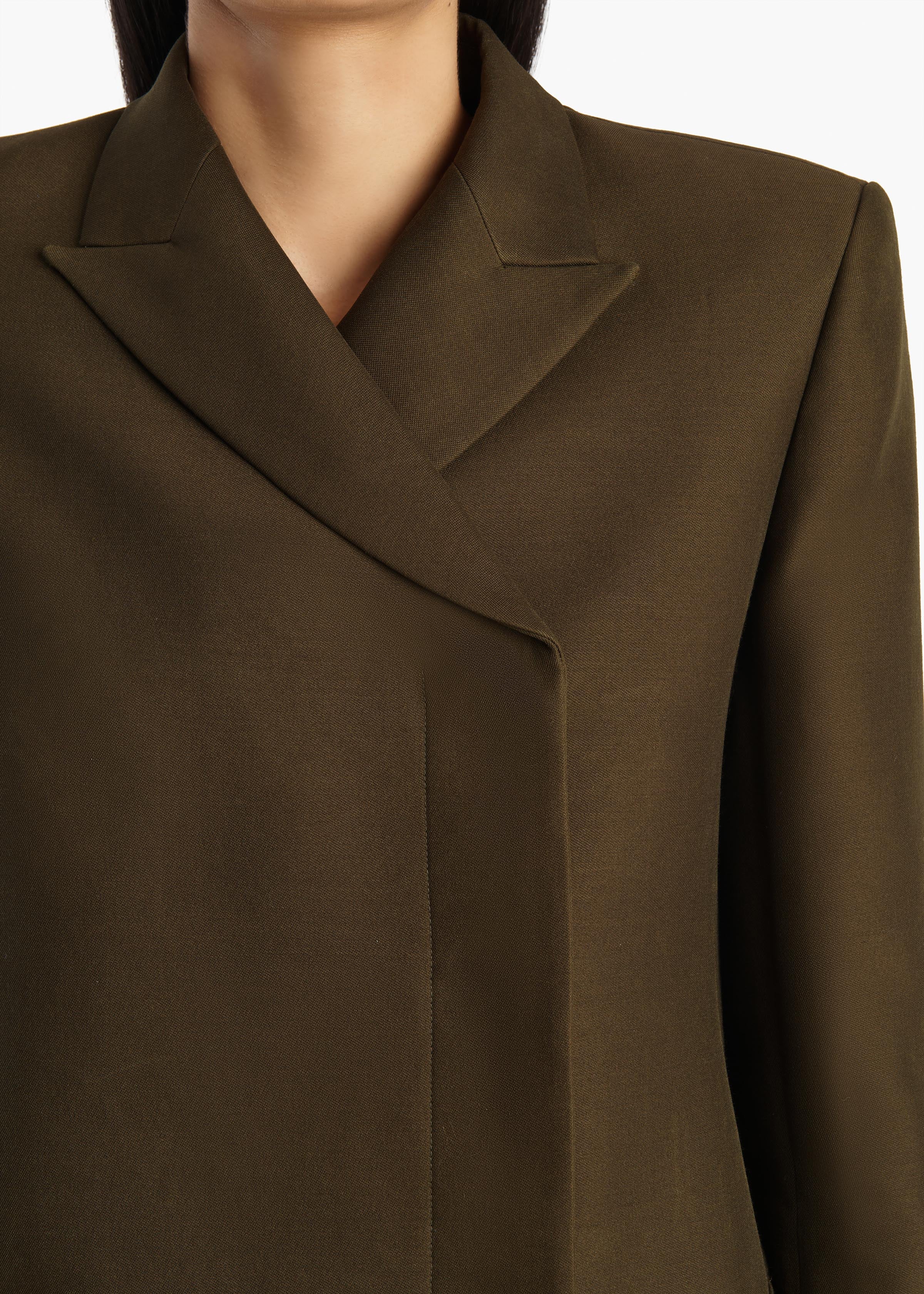 Silvannah Jacket in Dark Olive
