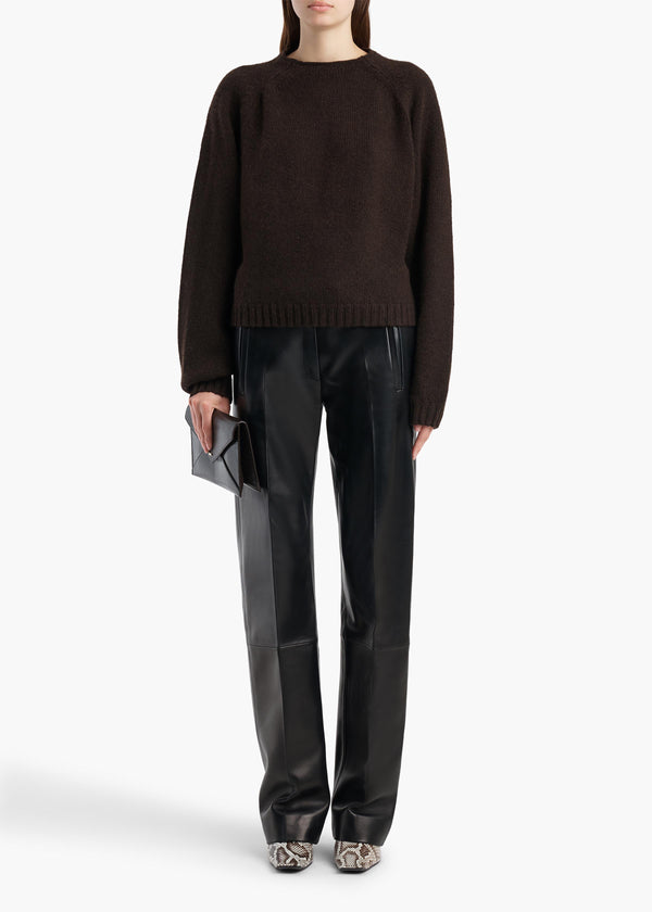 SIMONE SWEATER BARK 18393645 918 A STYLED