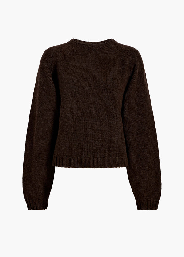 SIMONE SWEATER BARK 18393645 918 GHOST
