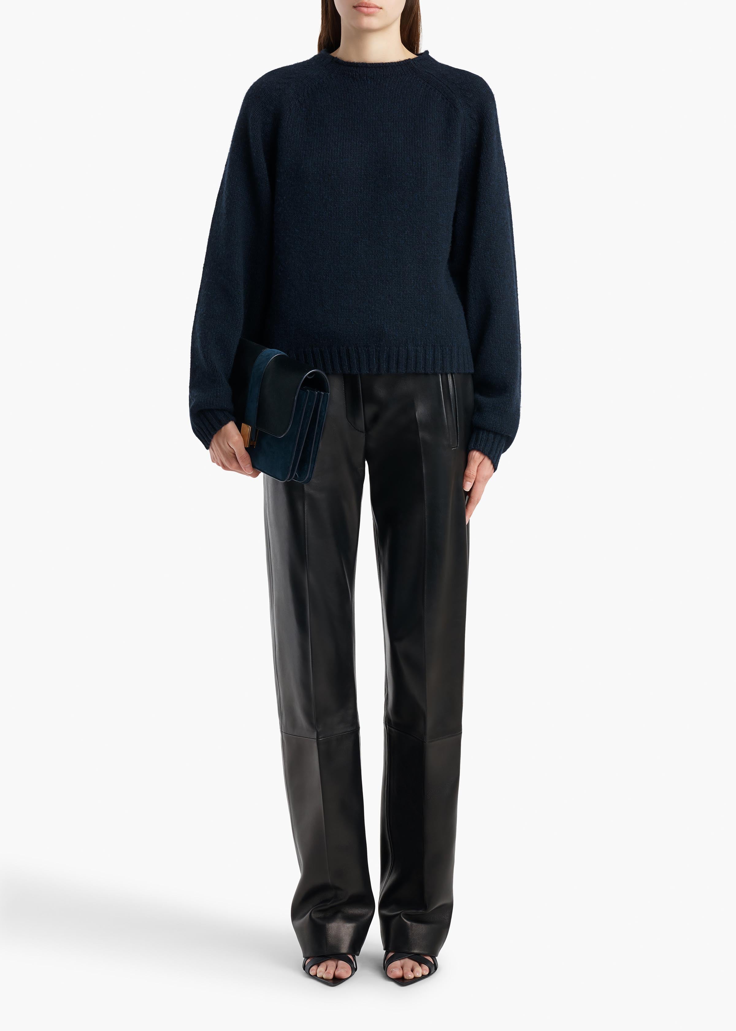 Simone Sweater in Deep Navy