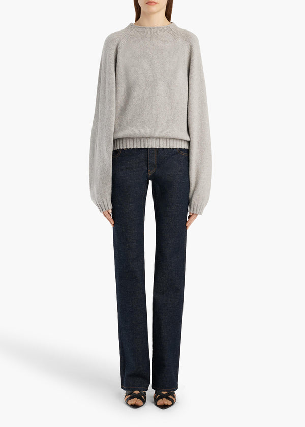 SIMONE SWEATER PEWTER 18393645 769 A STYLED