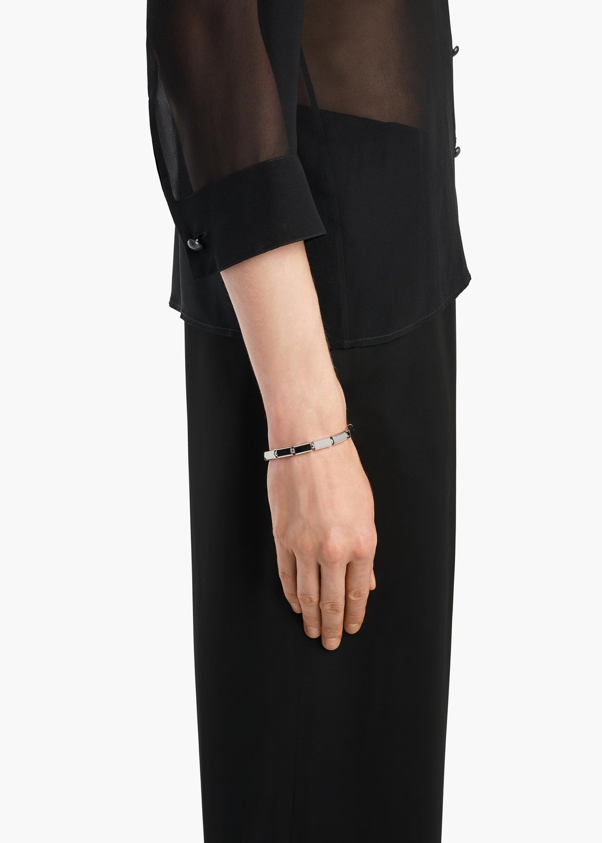 KHAITE  - Staple Bracelet in Silver