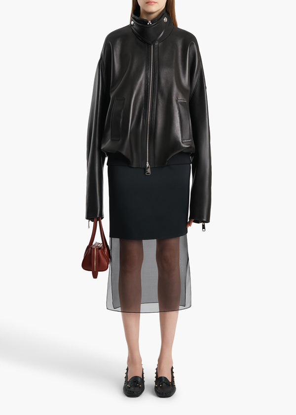 SYBIL SKIRT BLACK 41844070 200 A STYLED