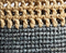 Billie Bucket Bag in Natural and Lead Raffia swatch