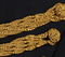 York Jacket With Cord Embroidery in Black and Gold swatch