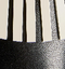 Anouk Fringe Loafer in Black and White swatch