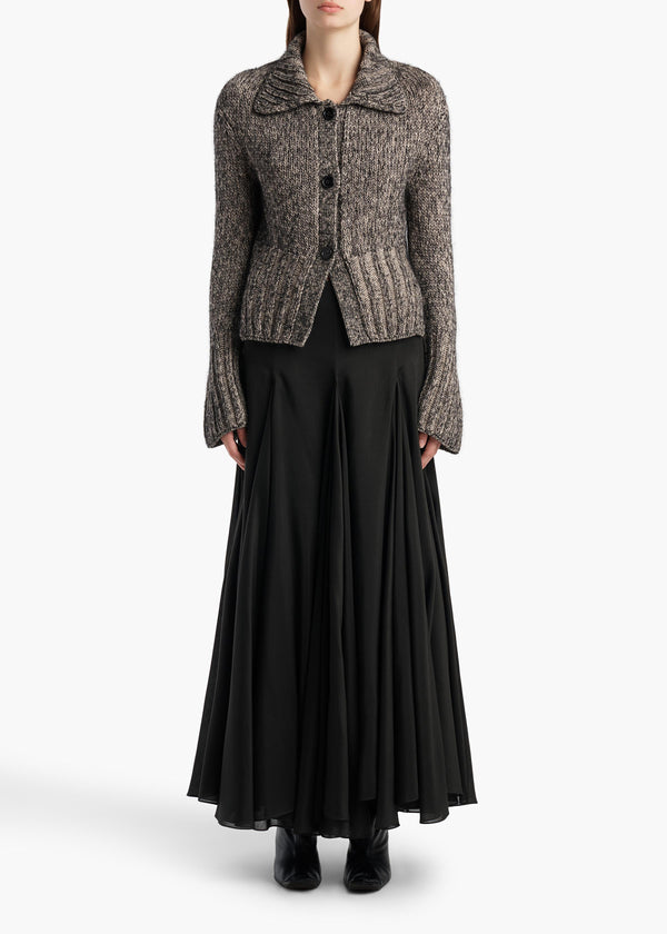 TAKEO CARDIGAN SEPIA BLACK MULTI 18403675 792 A STYLED