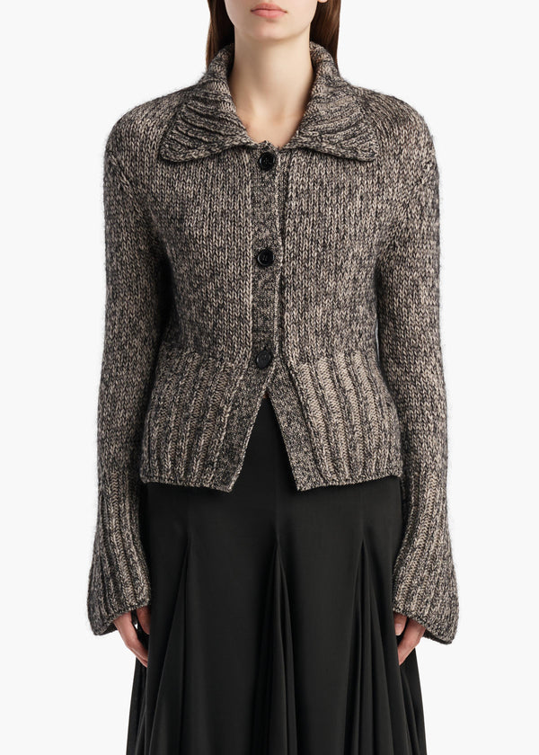 TAKEO CARDIGAN SEPIA BLACK MULTI 18403675 792 B