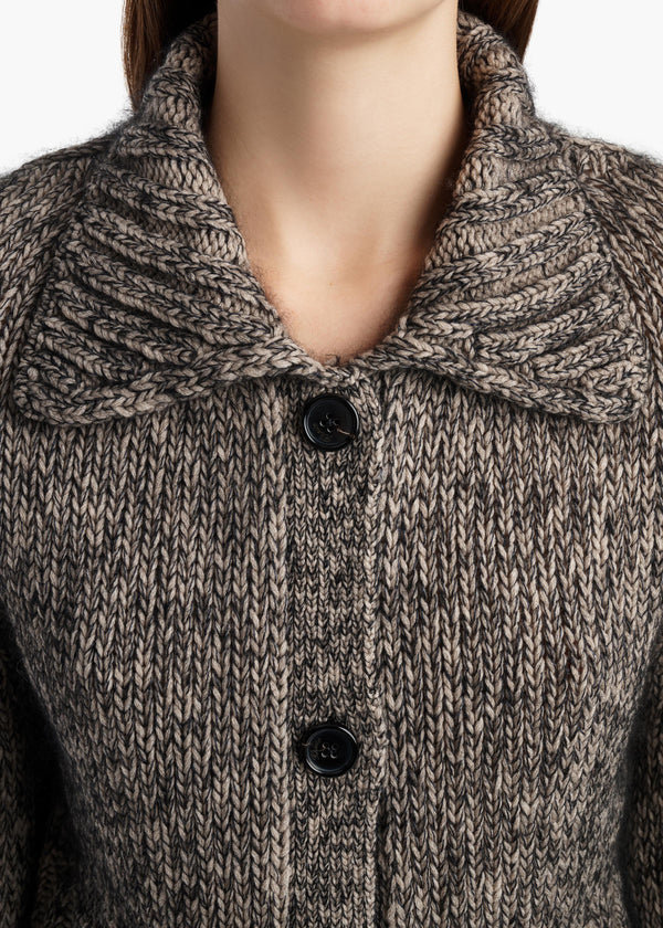 TAKEO CARDIGAN SEPIA BLACK MULTI 18403675 792 D