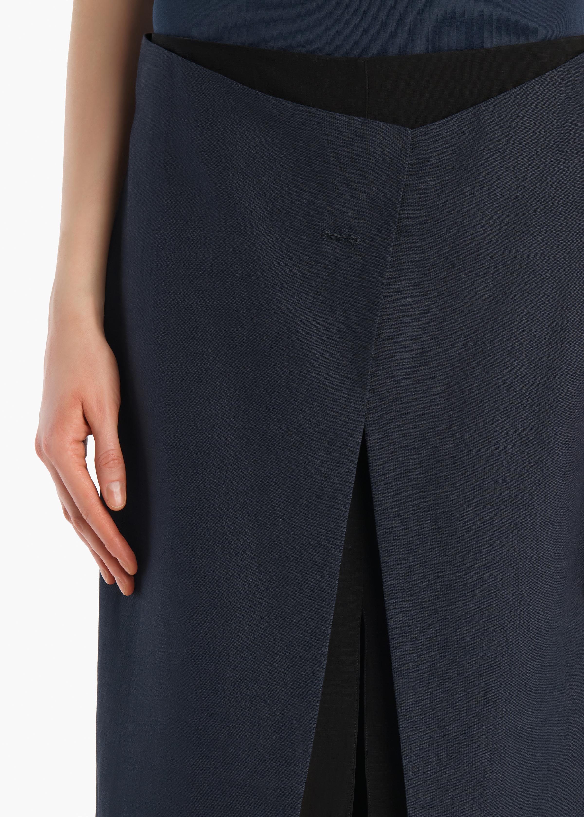 Tal Skirt in Dark Navy